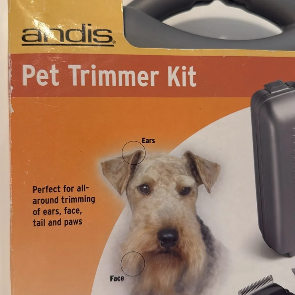 Andis Pet Trimmer Kit 12 Piece NEW